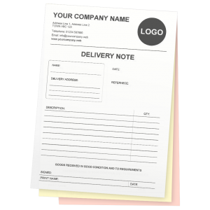 Delivery Note template download